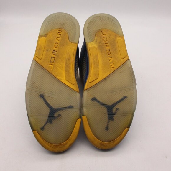 Nike Air Jordan 5 Retro JSP Laney Men's 12 Blue Athletic Sneakers CD2720-400 - Picture 9 of 10